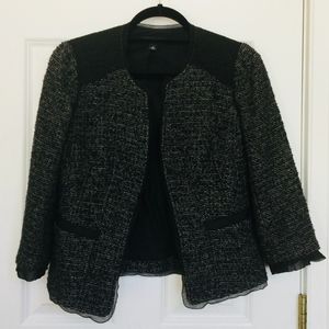 Ann Taylor Black Wool Blazer